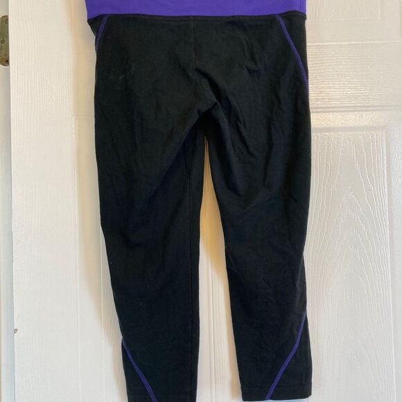 Victoria Secret Pink Capri Leggings Size XS Black - Picture 2 of 11